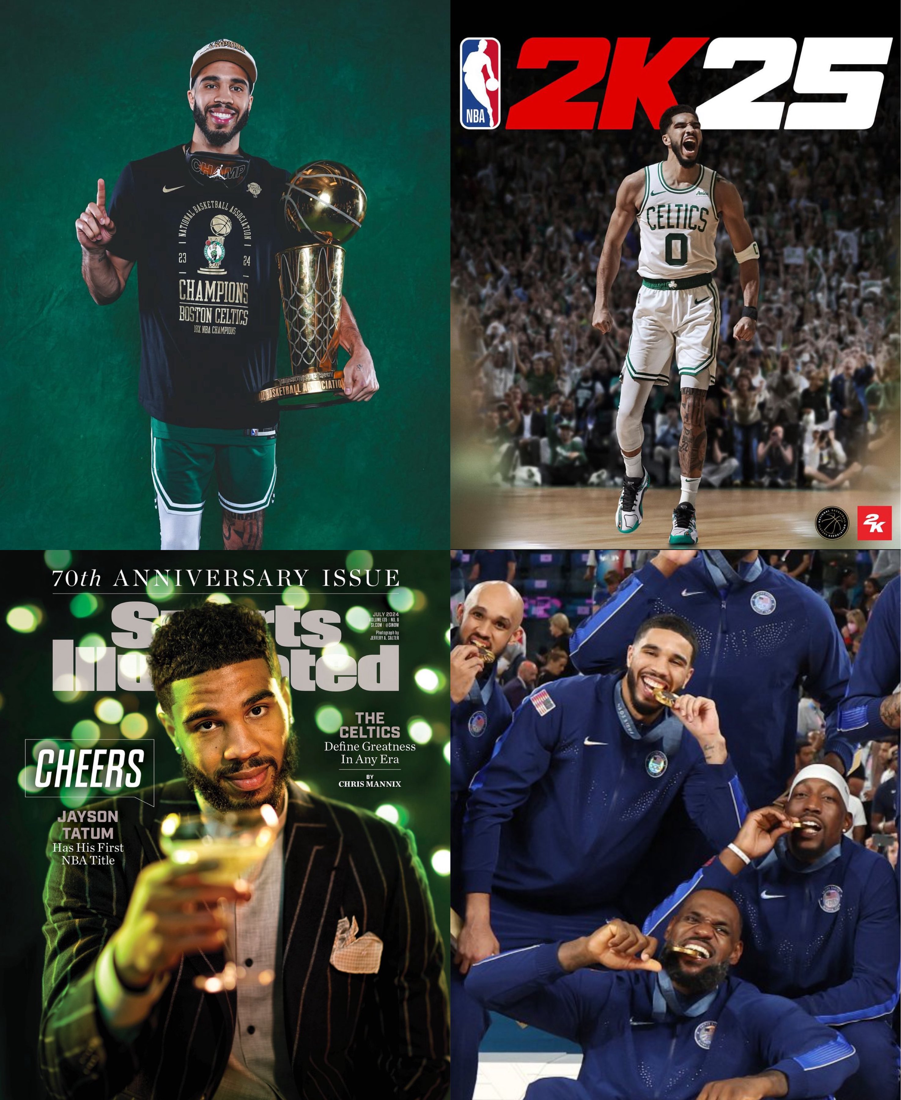 热火碾压中国男篮，塔图姆一己之力扛起全队