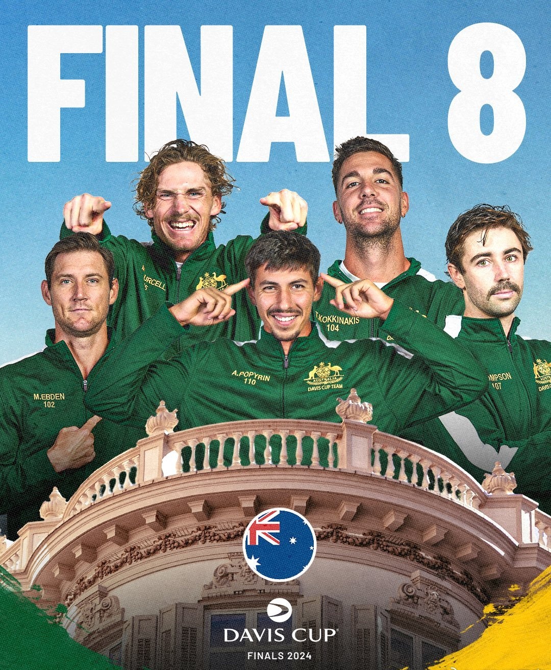 美网鏖战戴维斯杯，西西帕斯扛起全队